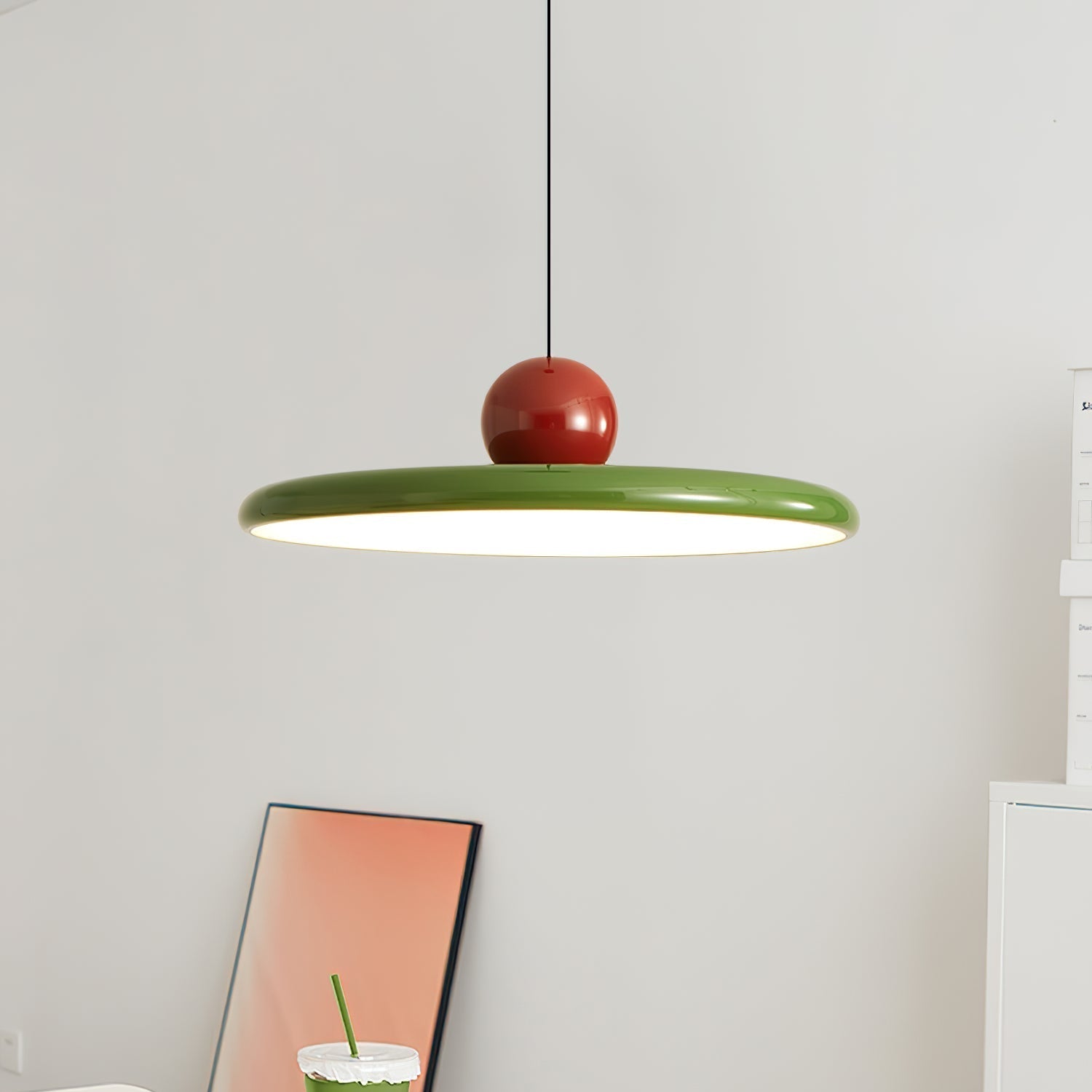 Luma Dome Pendant Light in Minimalist Style With Warm LED Glow