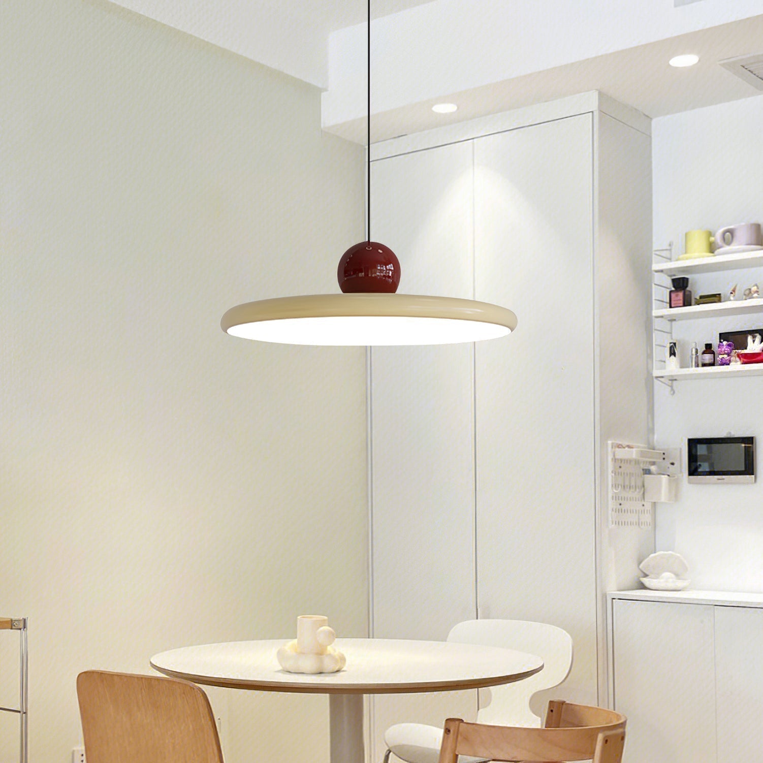 Luma Dome Pendant Light in Minimalist Style With Warm LED Glow