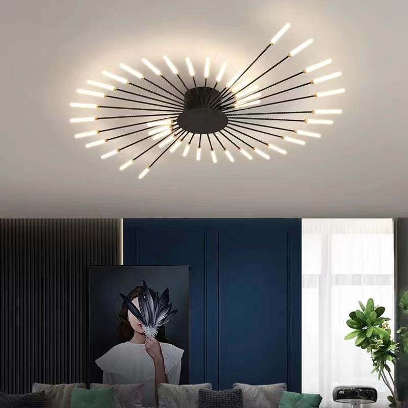 Luminara | Contemporary Firework-Inspired LED Ceiling Fixture