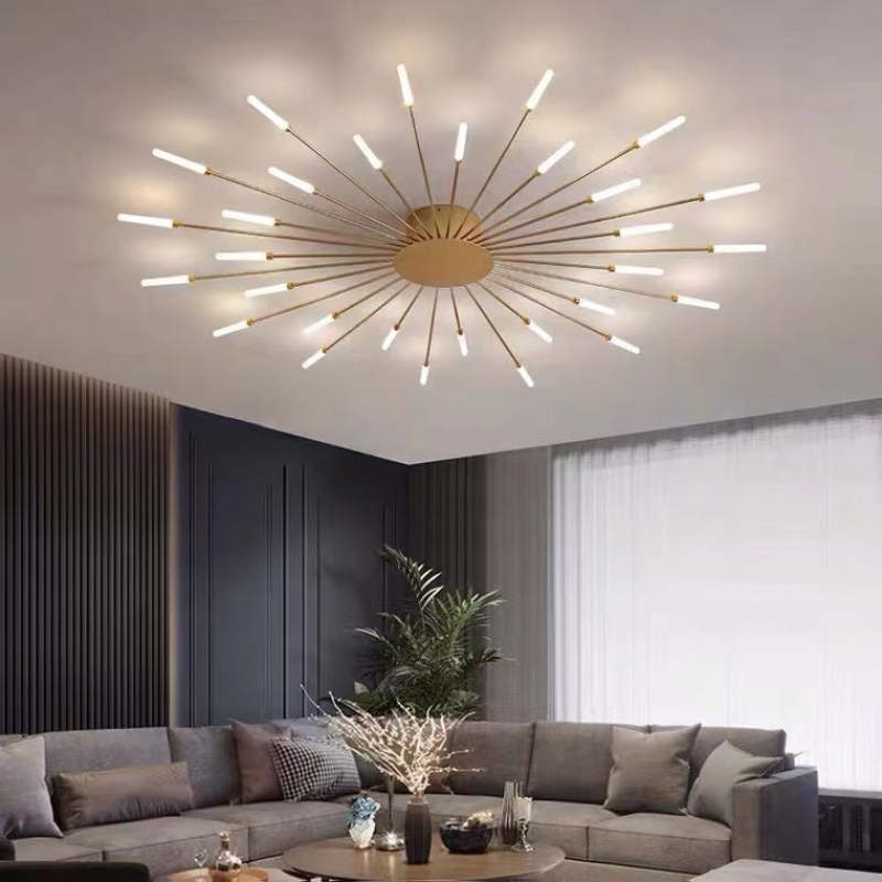 Luminara | Contemporary Firework-Inspired LED Ceiling Fixture