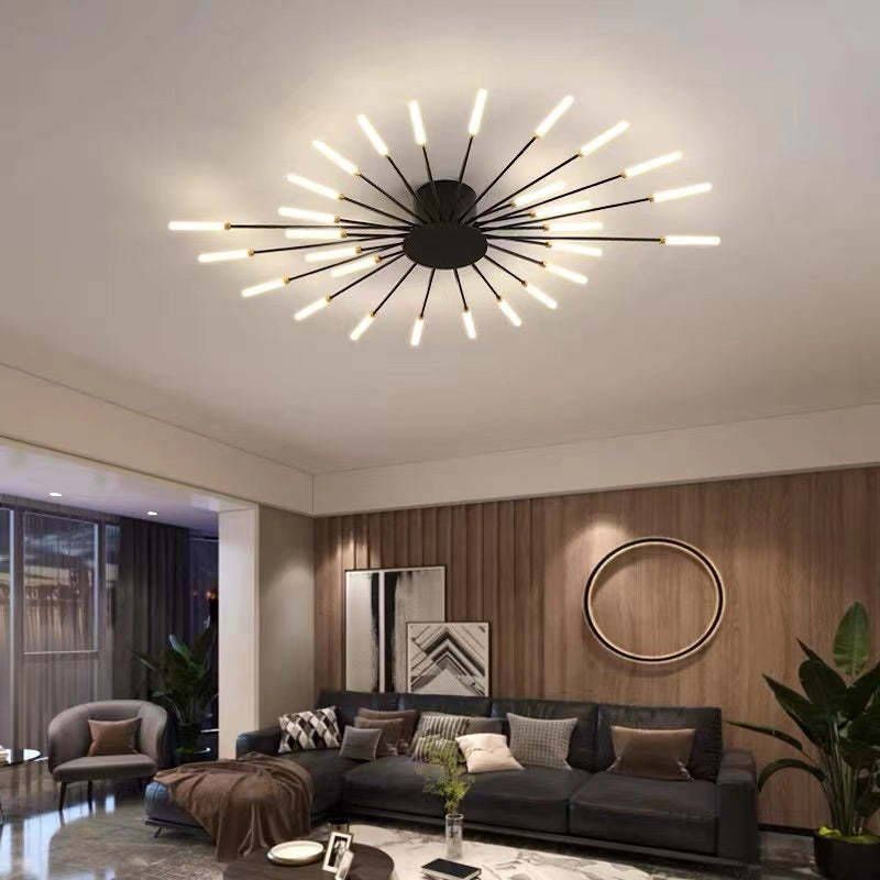 Luminara | Contemporary Firework-Inspired LED Ceiling Fixture