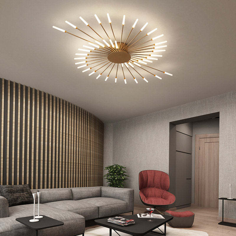 Luminara | Contemporary Firework-Inspired LED Ceiling Fixture