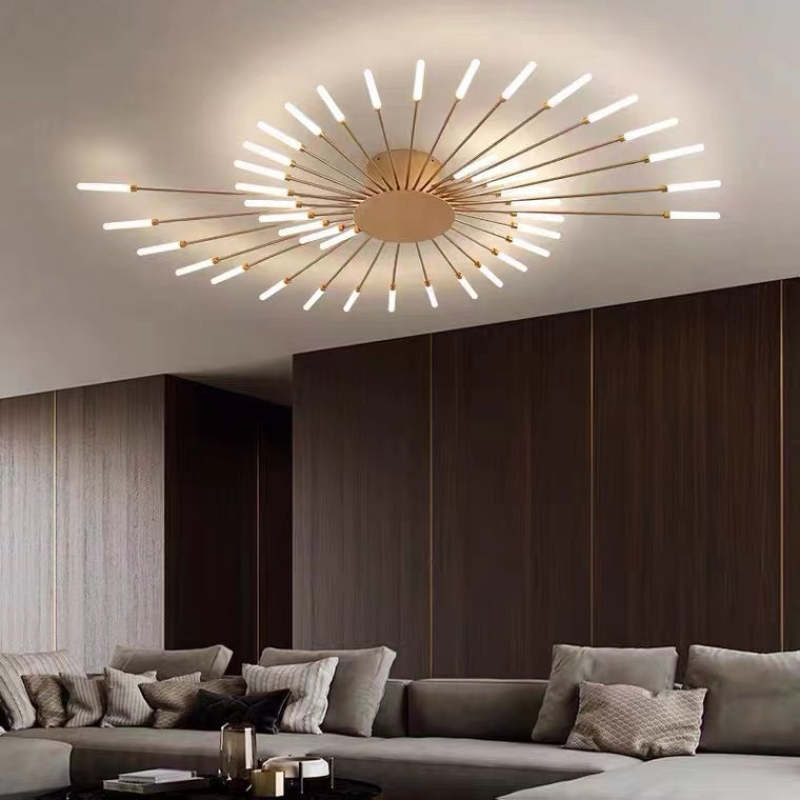 Luminara | Contemporary Firework-Inspired LED Ceiling Fixture