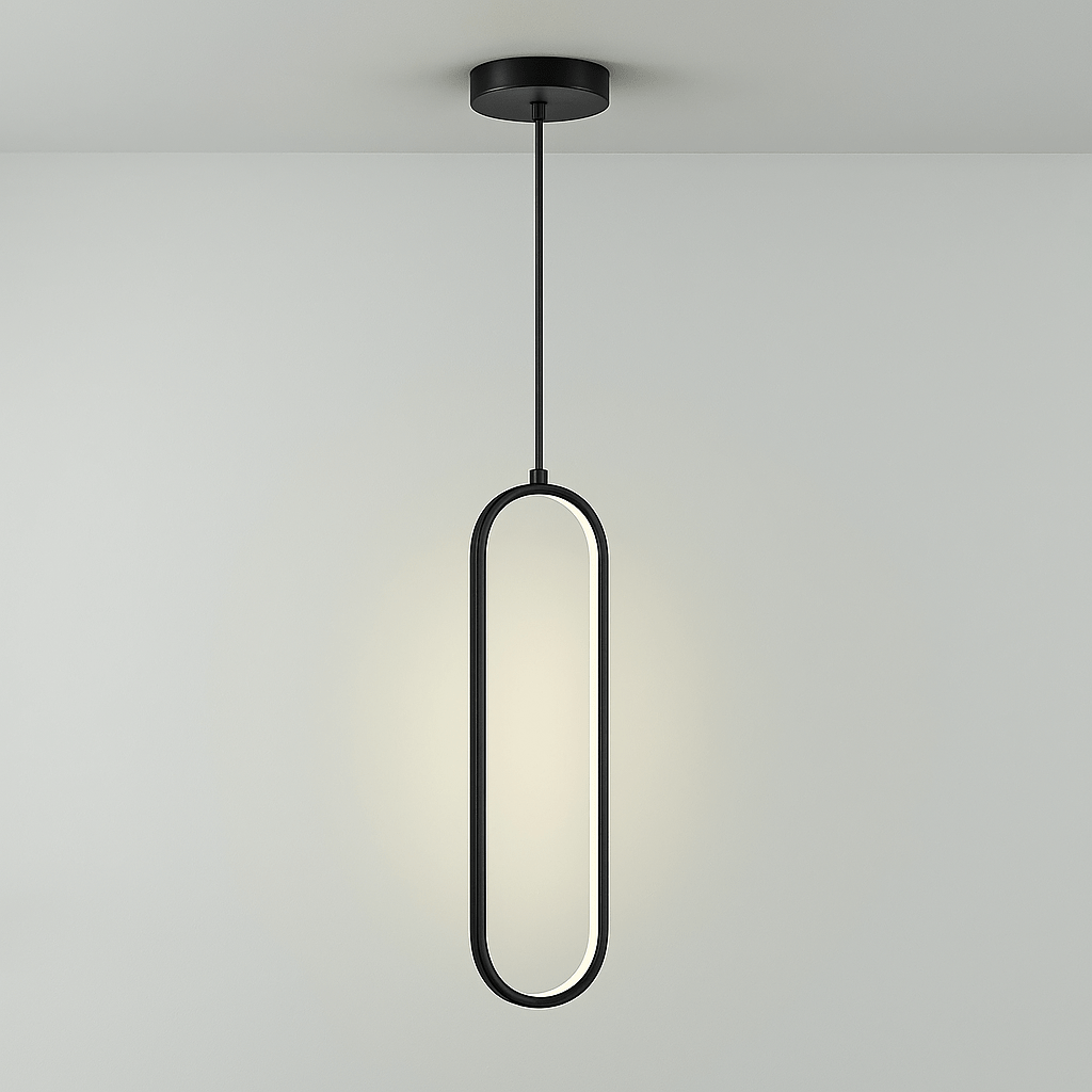 Arden Contemporary LED Hanging Light, Single or Double Head for Bedroom and Hallway