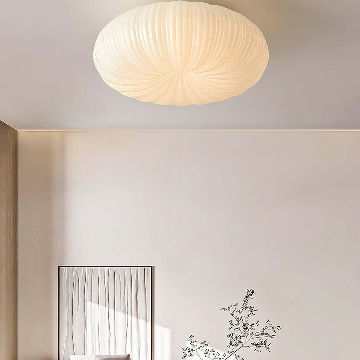 Modern LED ceiling light, dimmable, round 7