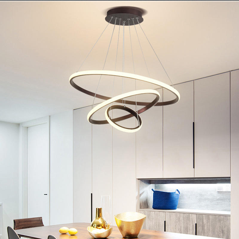 Avelon | Modern Adjustable Spiral LED Ceiling Light for Living and Dining Rooms