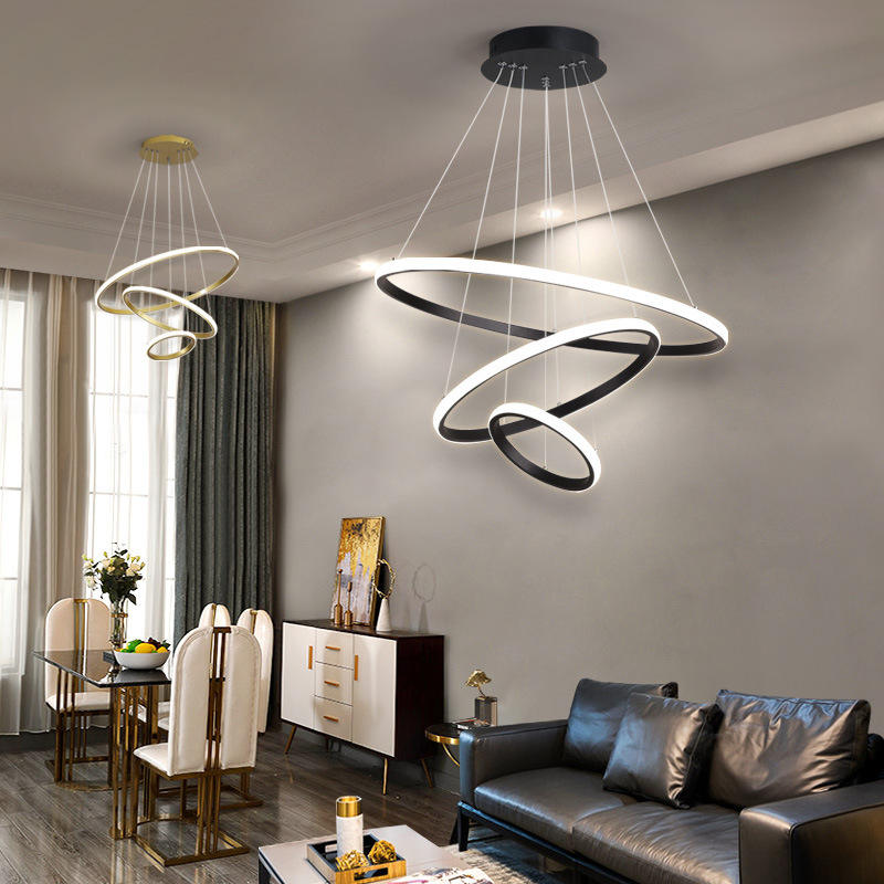 Avelon | Modern Adjustable Spiral LED Ceiling Light for Living and Dining Rooms