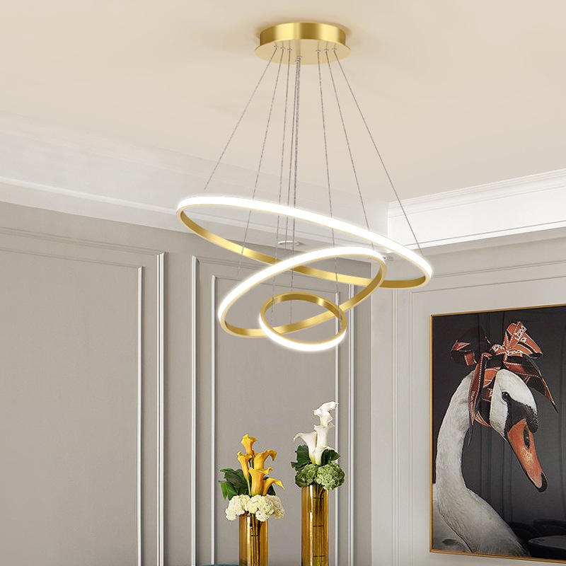 Avelon | Modern Adjustable Spiral LED Ceiling Light for Living and Dining Rooms