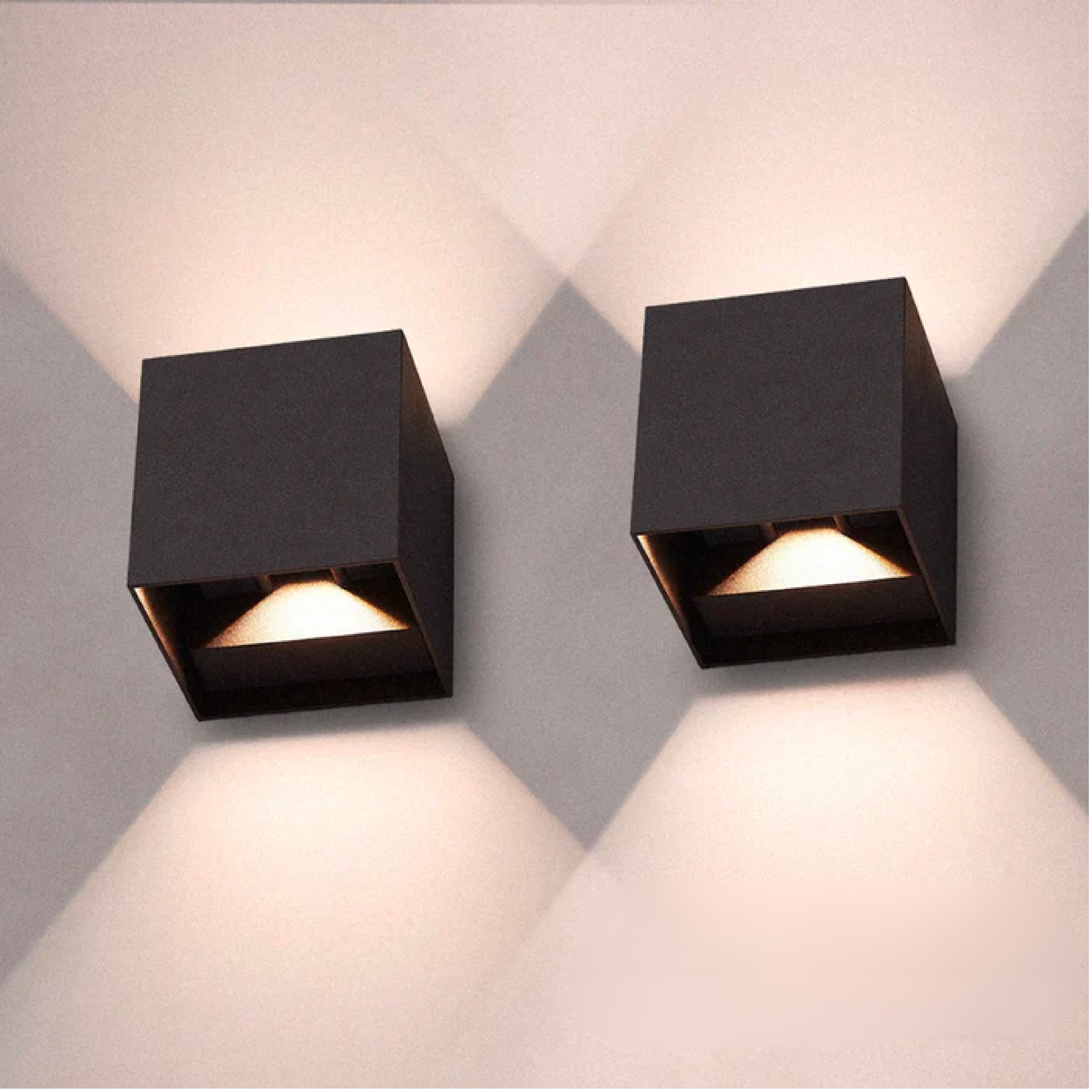 LumaVex | Rechargeable Wireless LED Wall Lights with Dimmable Brightness