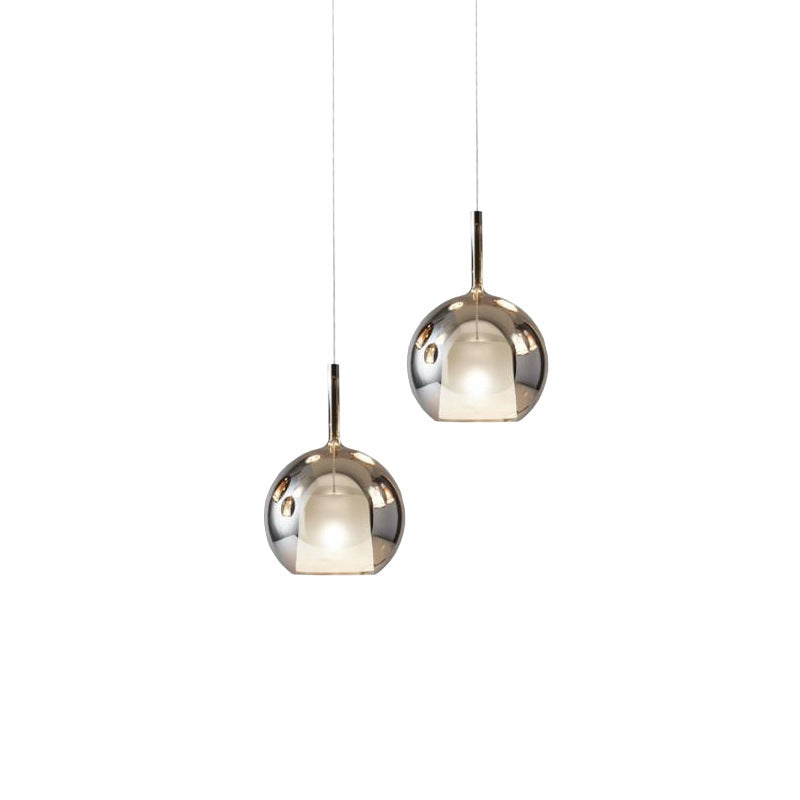 Scandinavian Glass Pendant Light | Soft Minimalist Glow