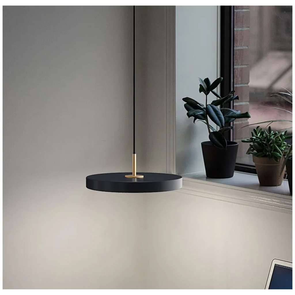 Skova Glass Pendant Light In Minimalist Nordic Kitchen Style