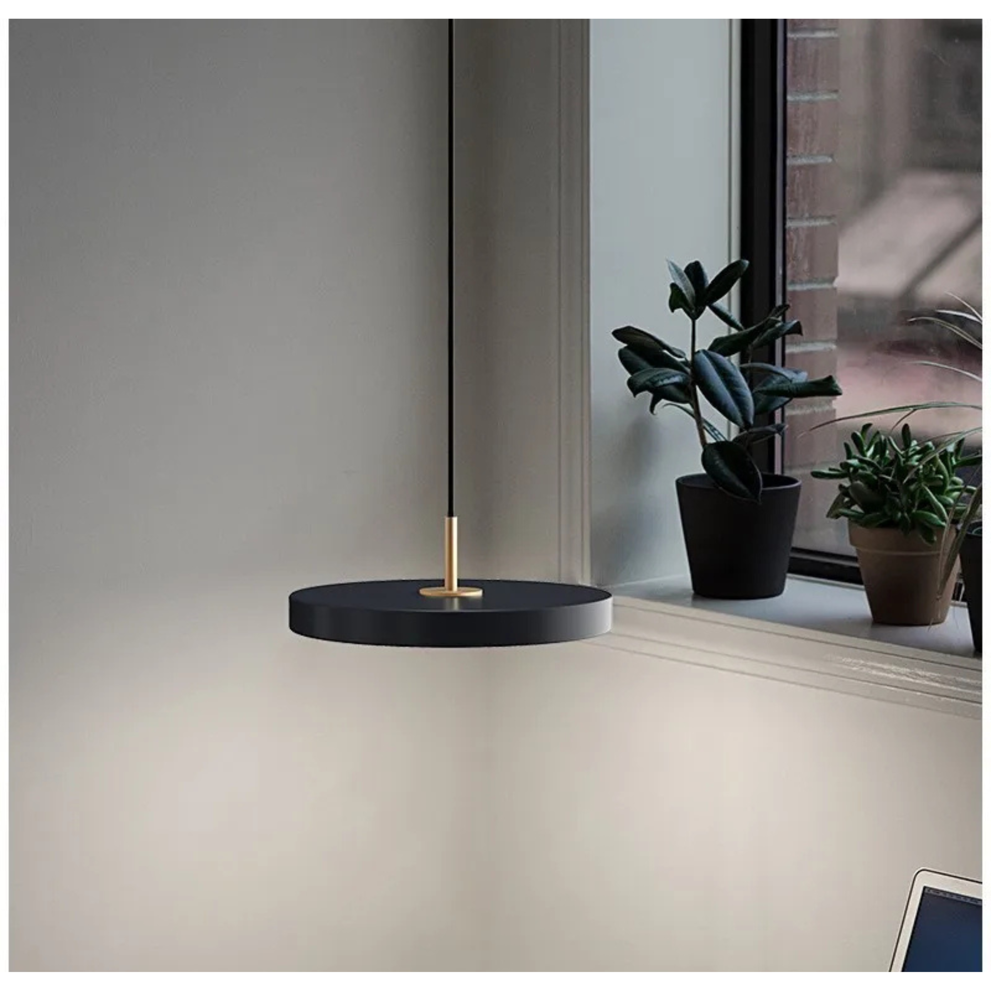 Skova Glass Pendant Light In Minimalist Nordic Kitchen Style