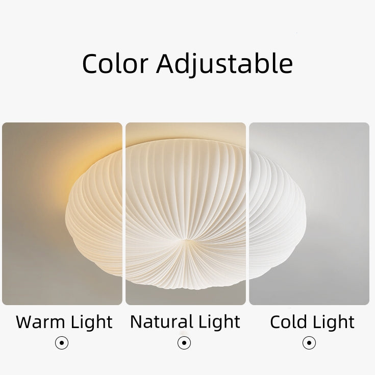 HarvestGlow Pumpkin LED Ceiling Light for Bedroom or Living Room