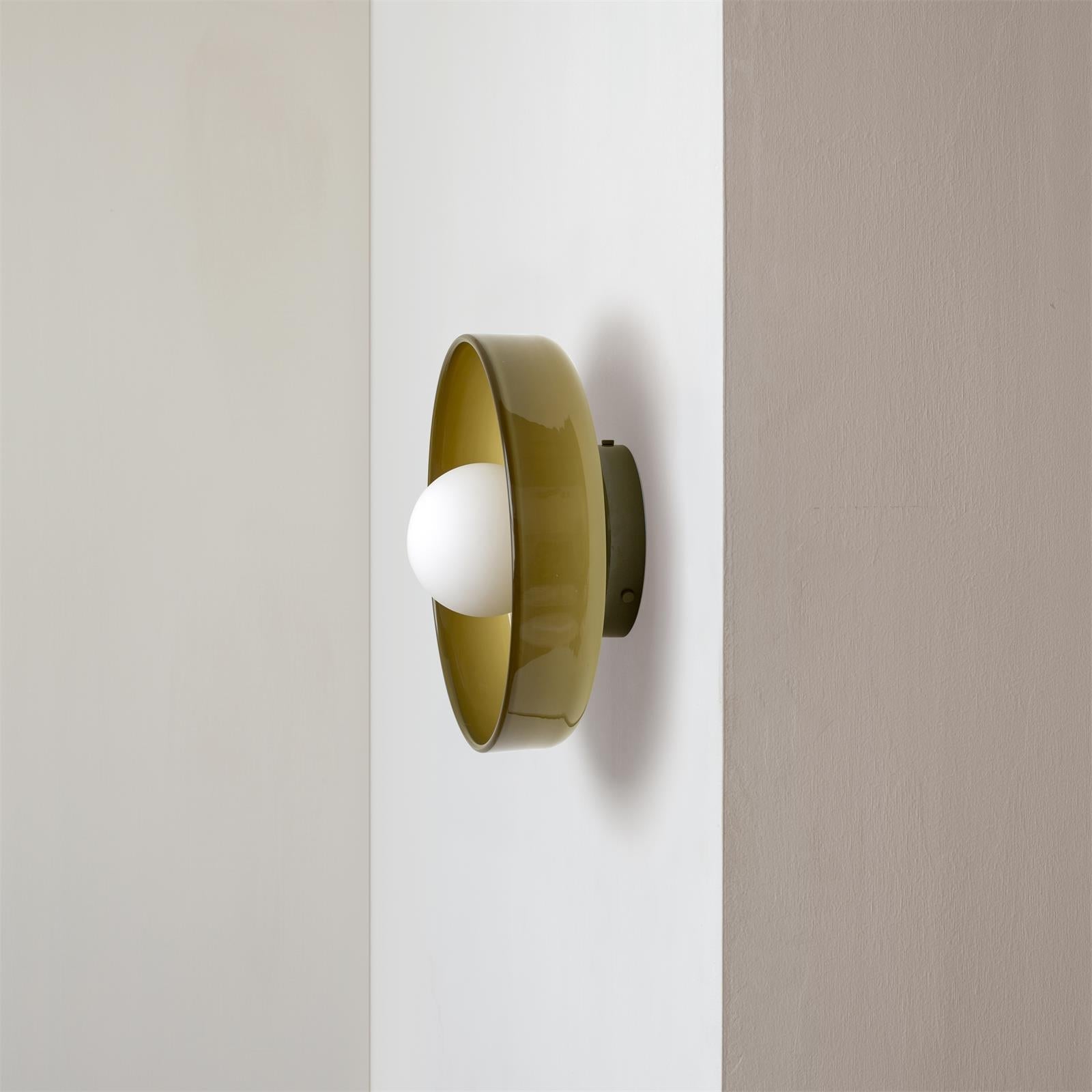 Avelin Round Flush-Mount Ceiling Light | Contemporary Fixture for Kitchen and Hallway