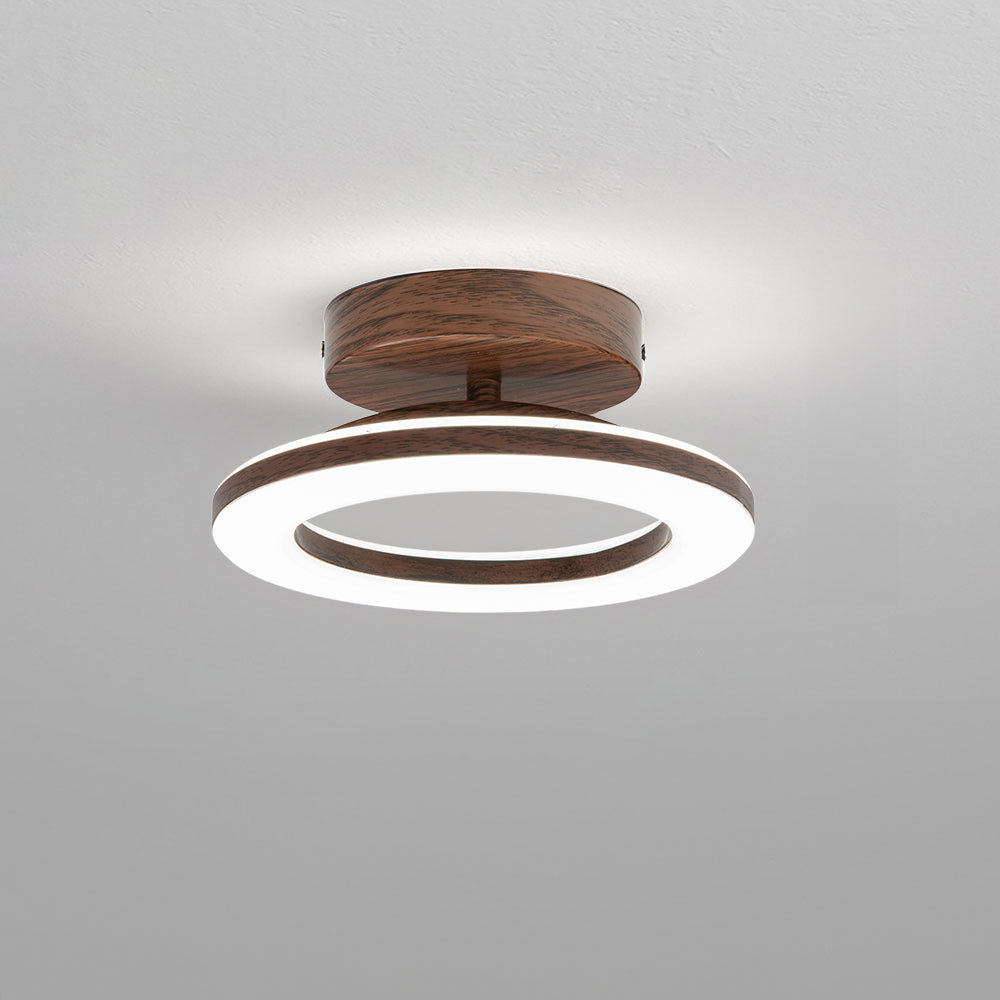 LumaRound LED Ceiling Light in Acrylic Finish for Hallway or Entryway