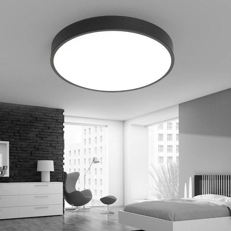 Lunara | Flat Round LED Ceiling Light For Living Room