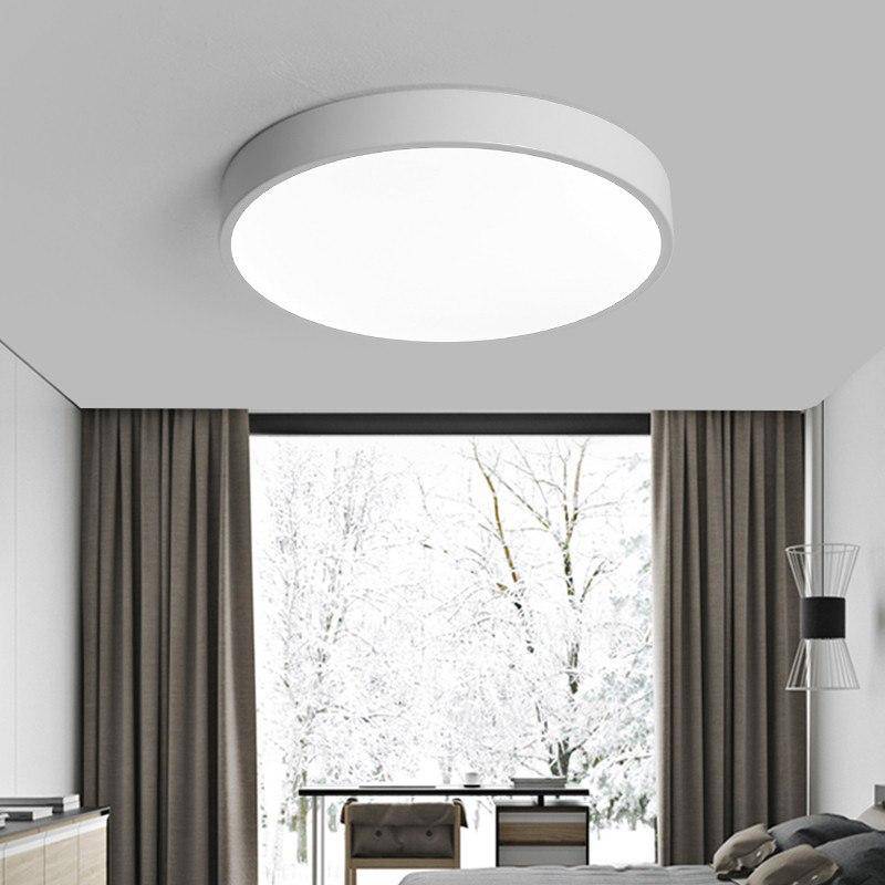 Lunara | Flat Round LED Ceiling Light For Living Room